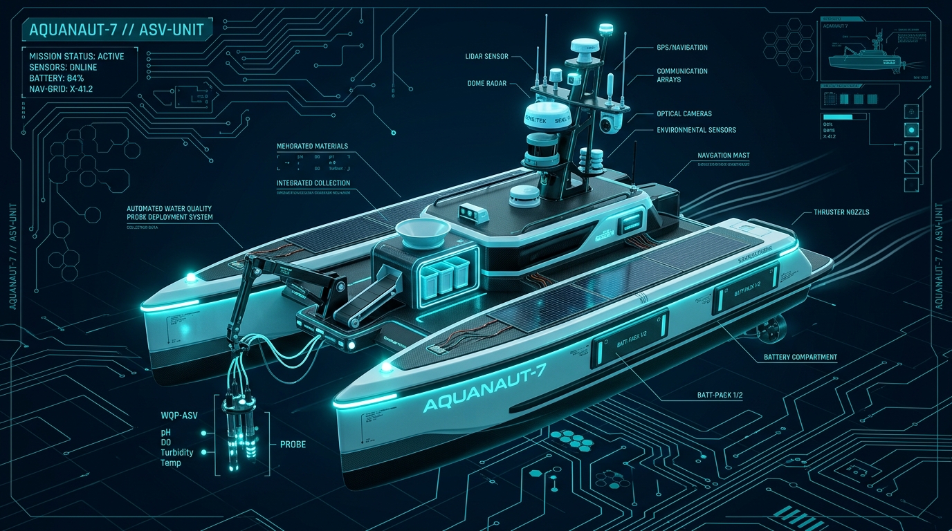 JALRAKSHAK ASV Subsystems & Sensor Architecture